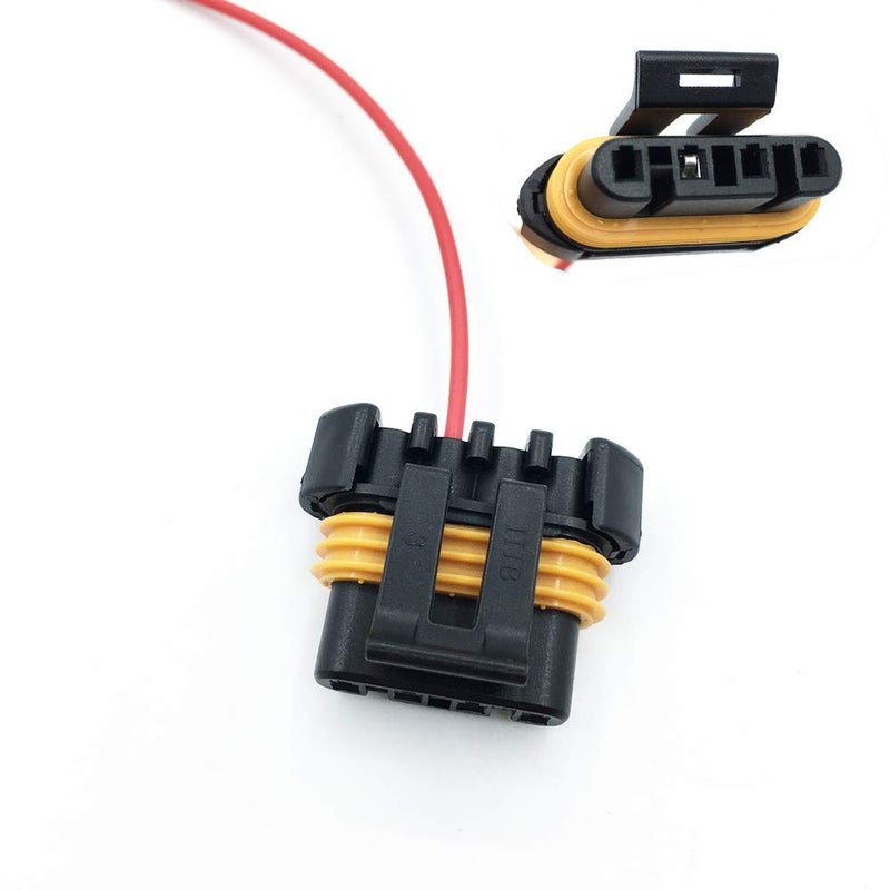 DSkoiph LS1 ALTERNATOR Wiring Connector Plug Pigtail Fits for 98 02 Camaro Trans Am Firebird 350 (11 inch) - Image 4